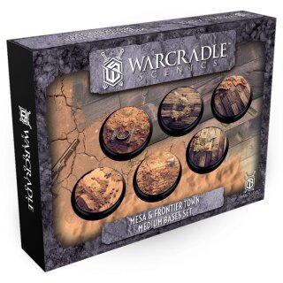 Mesa & Frontier Town Medium Bases Set (36)