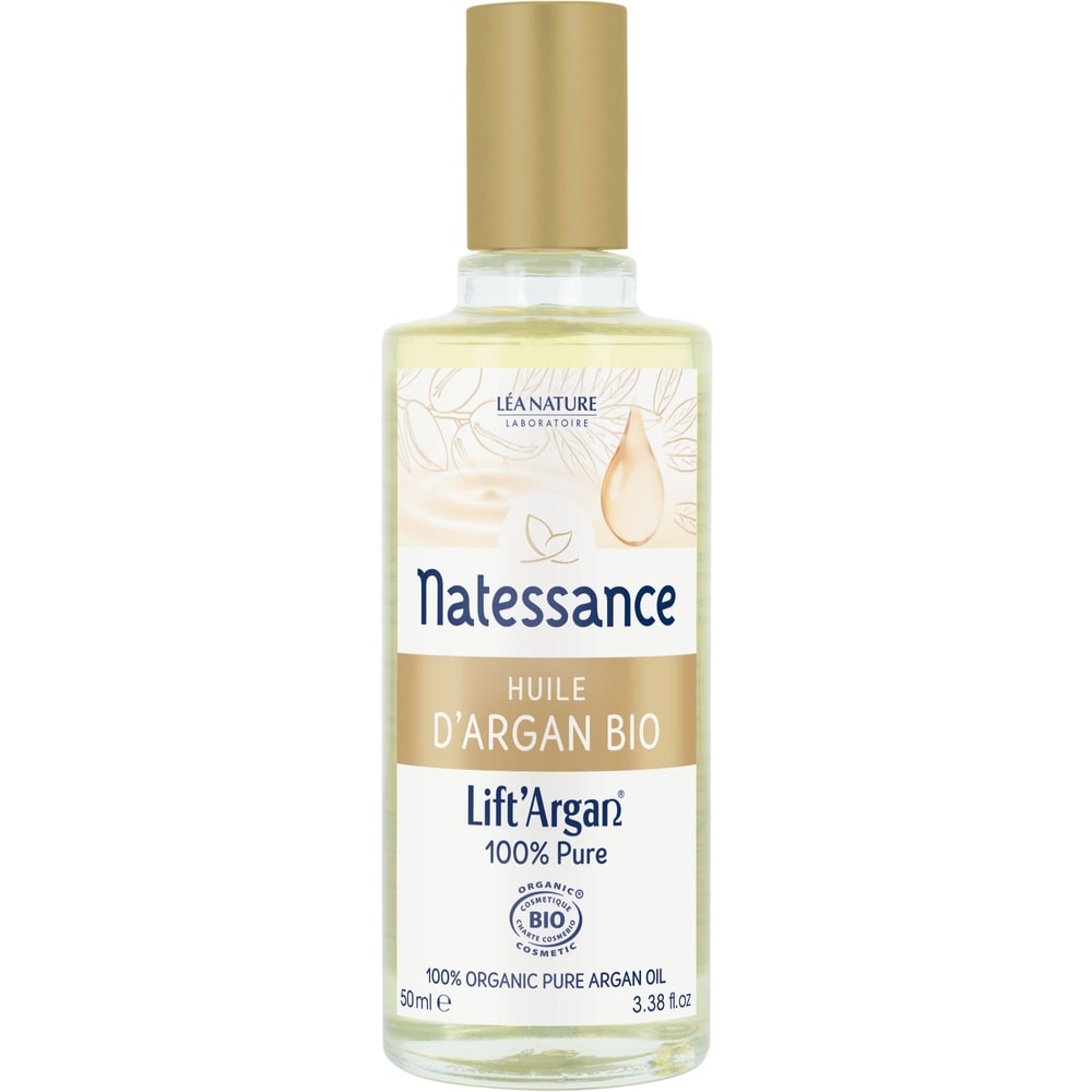 natessance Huile d'argan bio - 100% pure Huile