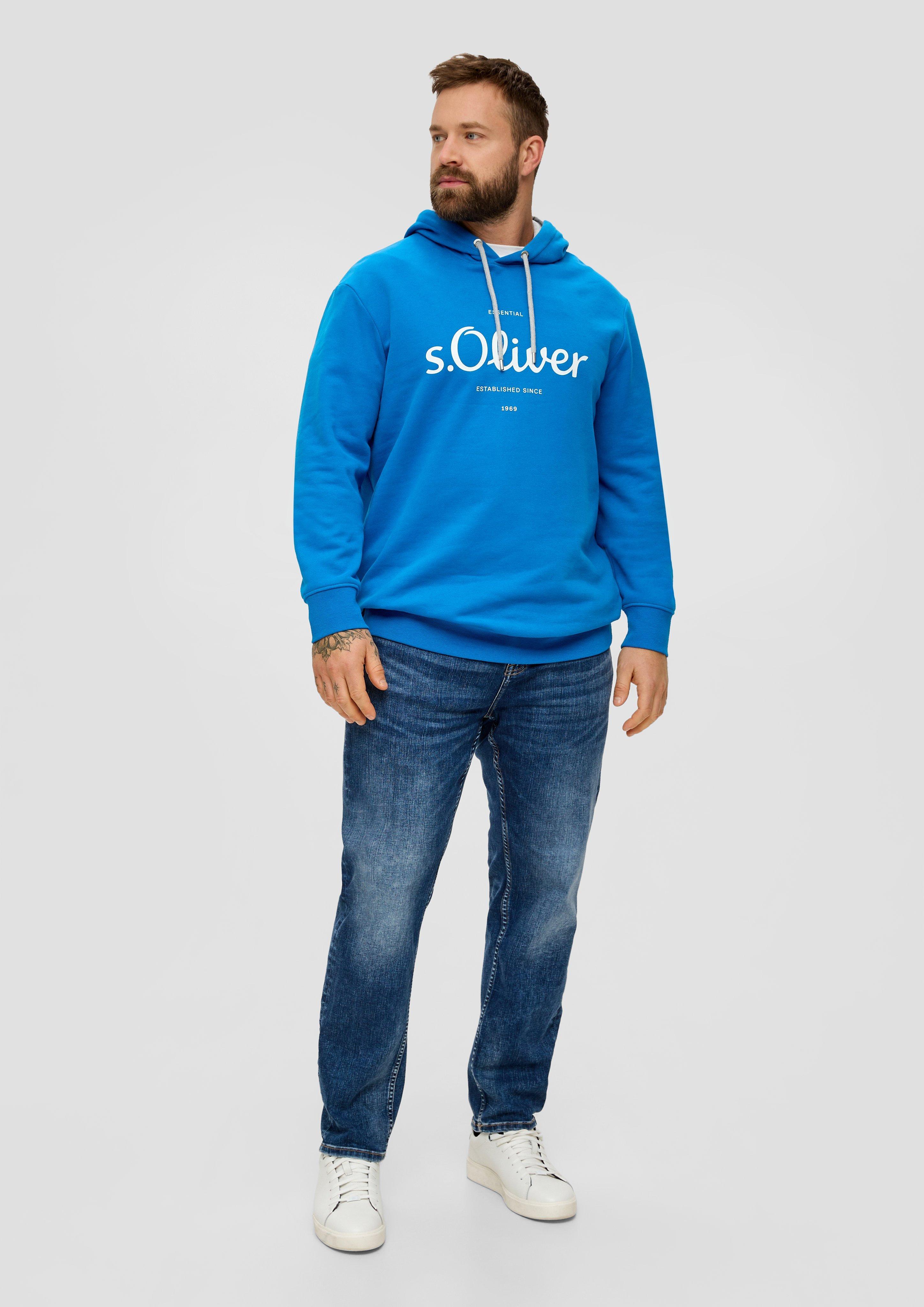 Sweatshirt mit gummiertem Label-Print  2143400-55D1