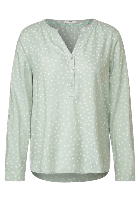 CECIL Bluse mit Punktemuster