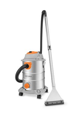 Zeegma Industriesauger Zonder Pro Multi, 1600,00 W, mit Beutel für trockenes Saugen, ohne Beutel für Saugen mit Wasser, Nass- und Trockensauger mit viel Zubehör