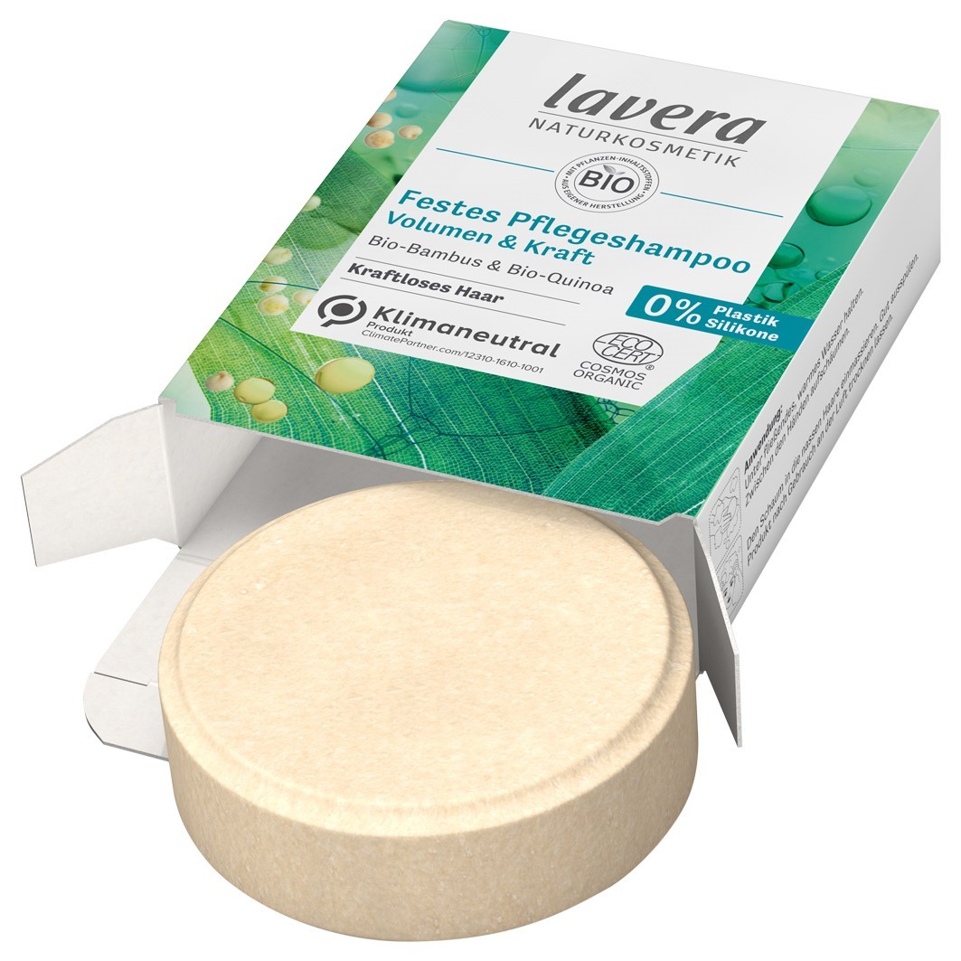 Festes Pflegeshampoo Volumen & Kraft