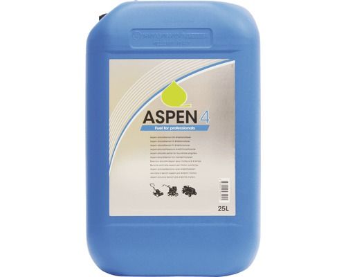 Aspen 059 Aspen 4 Benzínová směs připravená k použití 25 l pro čtyřtaktní motory.