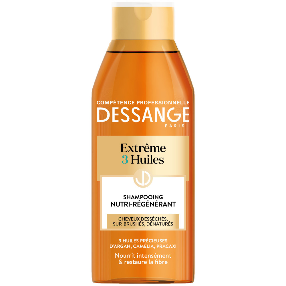 dessange Dessange Shampoing Extrême 3 Huiles Nutri-régénérant 250ml Dessange Shampoing Extrême 3 Huiles Nutri-régénérant