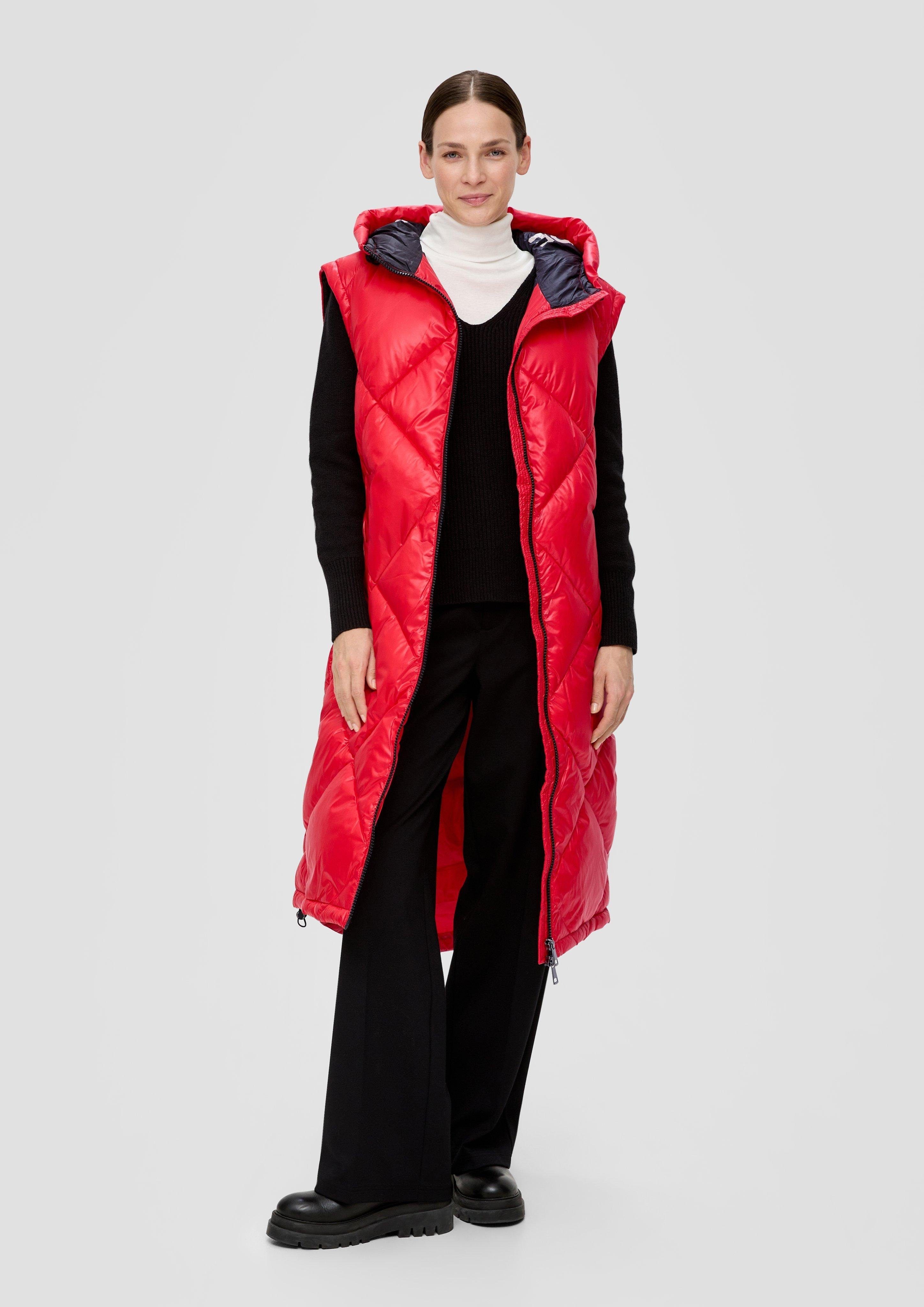s.Oliver Funktionsweste Outdoor-Weste mit Steppmuster