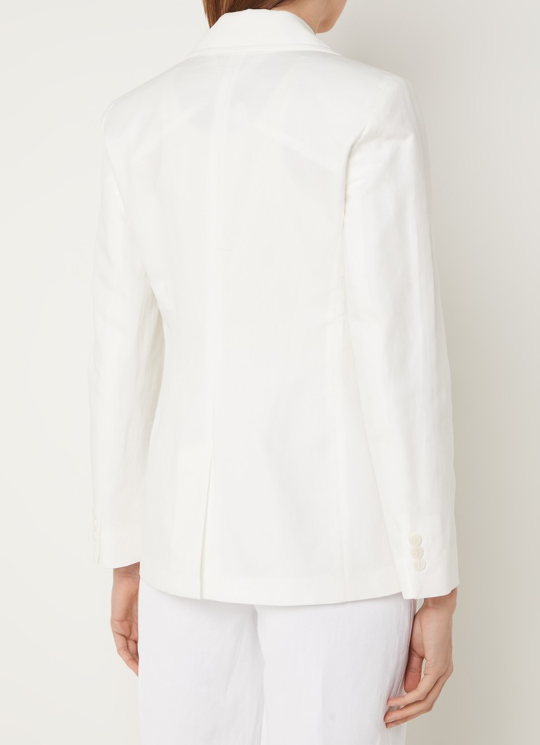 MaxMara Dattero Blazer aus Leinenmischung mit aufgesetzten Taschen