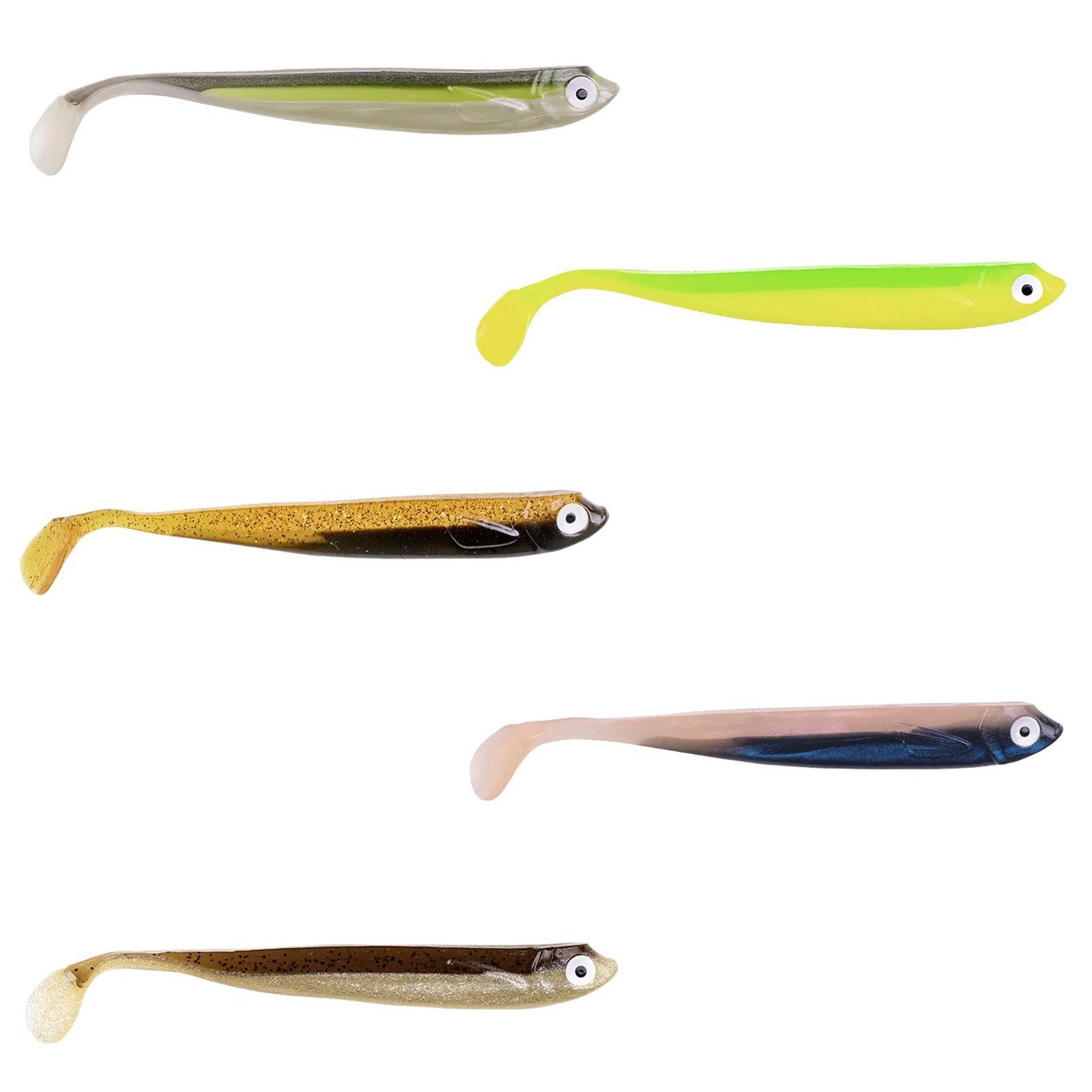 Zeck Fishing Kunstköder, Zeck ZANDER Gummi 12cm Brauni Gummifisch
