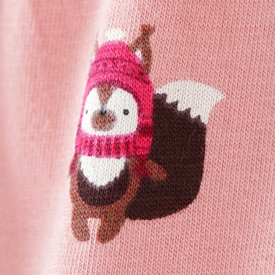Mädchen Schlafanzug mit Wintertier-Allover