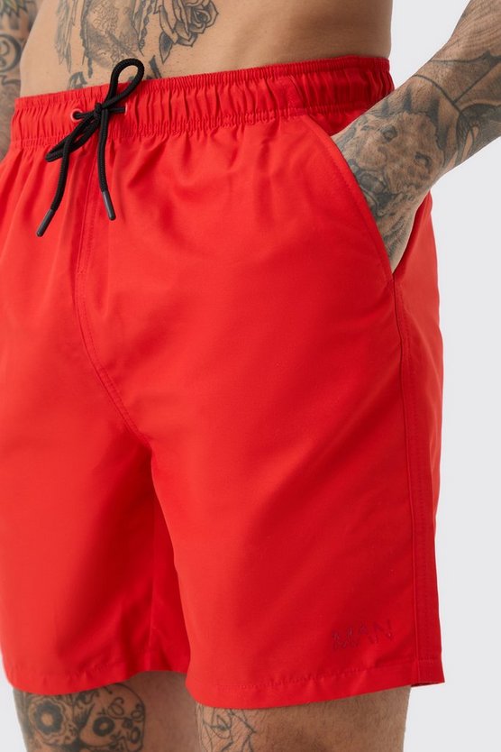 Tall mittellange Original Man Badehose