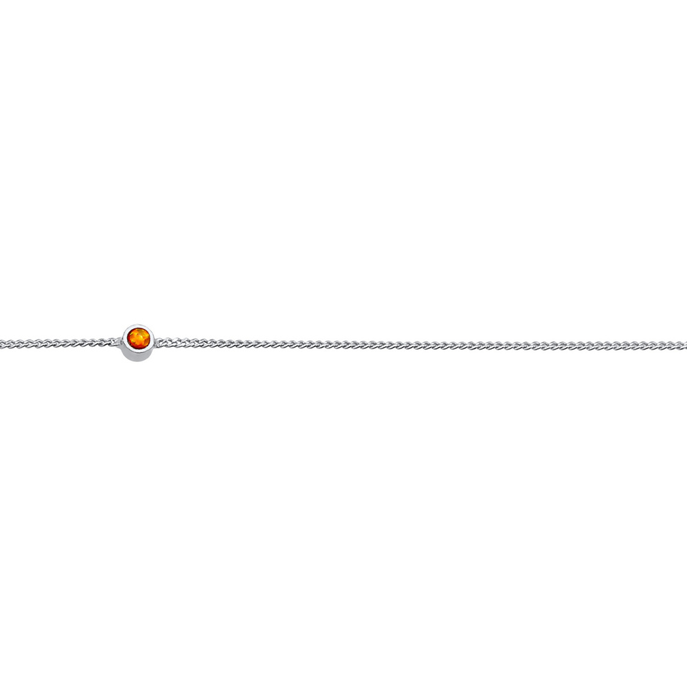 Elli Elli by Julie & Grace Collier Tour de cou pour dames Filigrane Trend avec Opale s collier