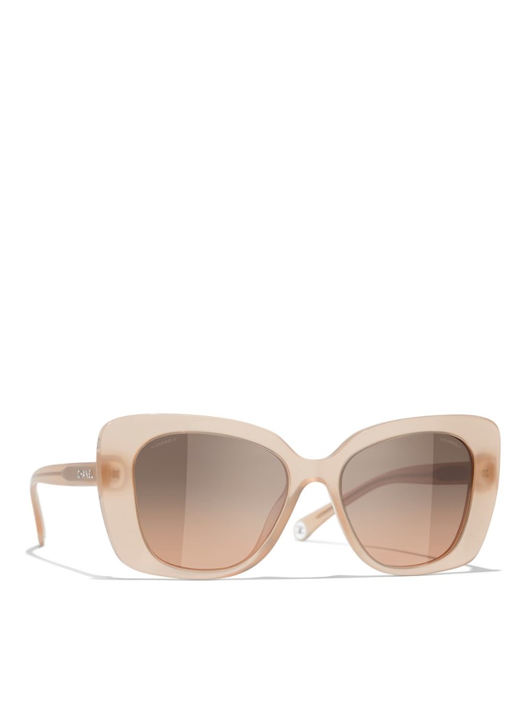 CHANEL RECHTECKIGE SONNENBRILLE