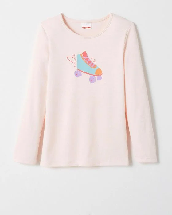 T-shirts mixte enfant sérigraphiés Thermolactyl