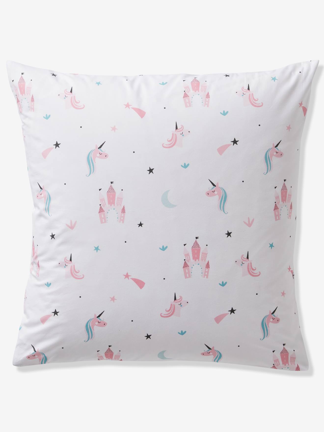 Vertbaudet Kinder Schlafsack-Set EINHÖRNER mit Innendecke Oeko-Tex - rosa