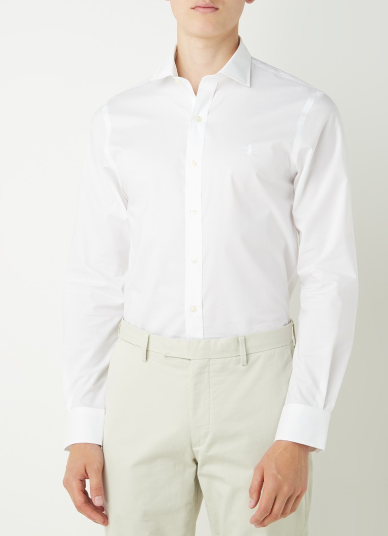 Ralph Lauren slim fit košulja s vezom logotipa