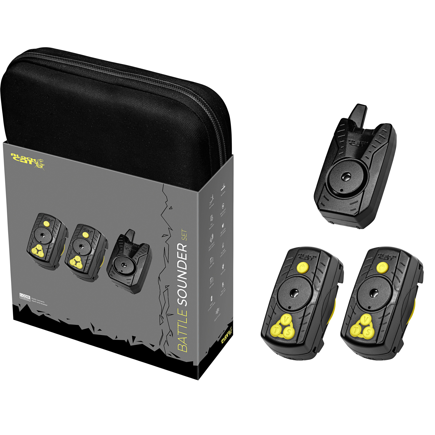 Black Cat Bissanzeiger Sounder Set 2+1