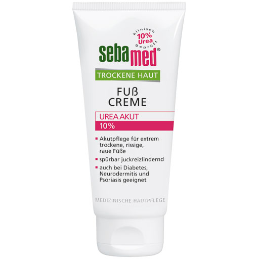 SEBAMED Trockene Haut 10% Urea Akut Fusscreme  100 ml  Creme