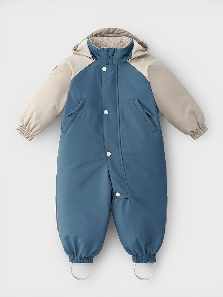 Leokid Schneeanzug in Blau/ Creme günstig kaufen