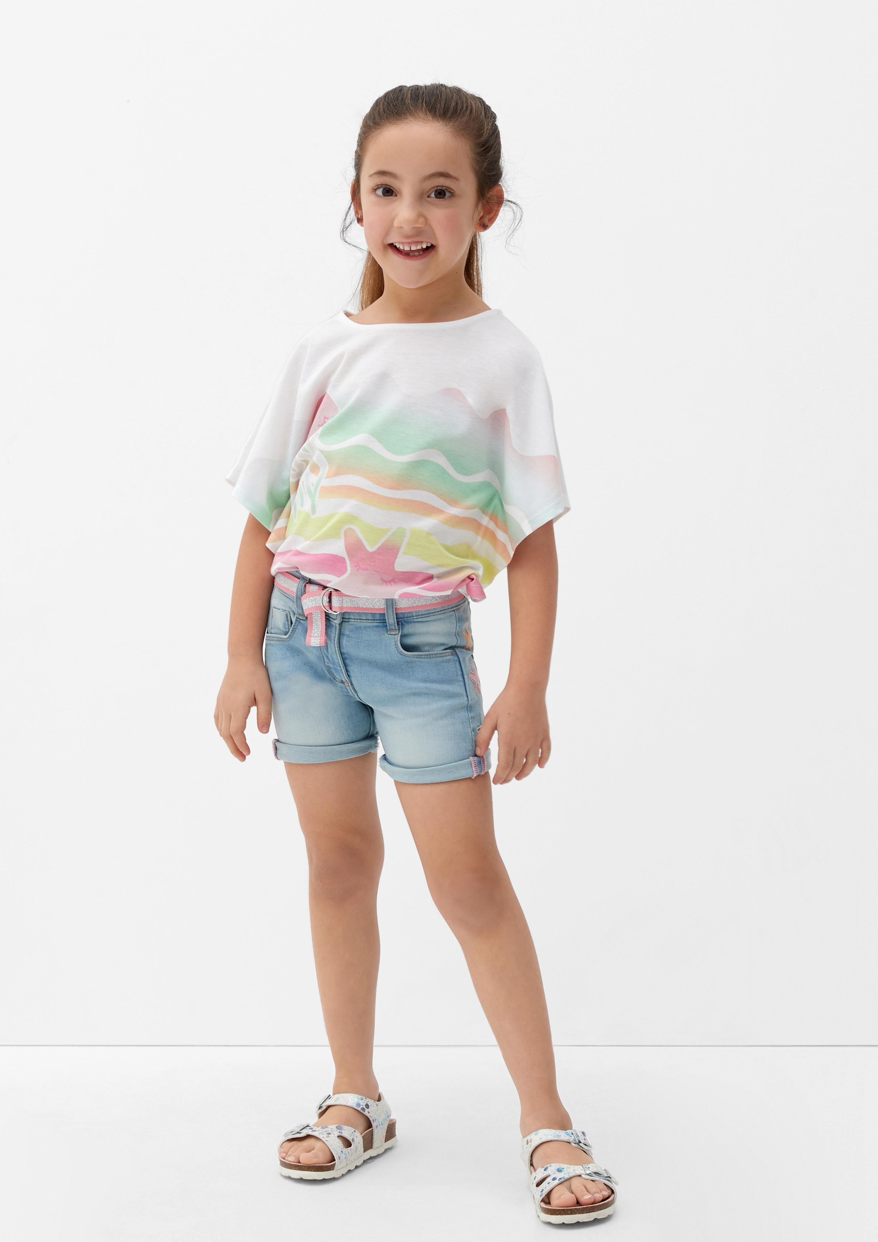 Jeans-Shorts / Regular Fit / Mid Rise / Straight Leg  2130048-52Z2