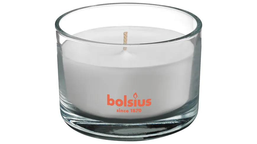 bolsius Duftglas flach True Scents Fresh Cotton Fresh Cotton