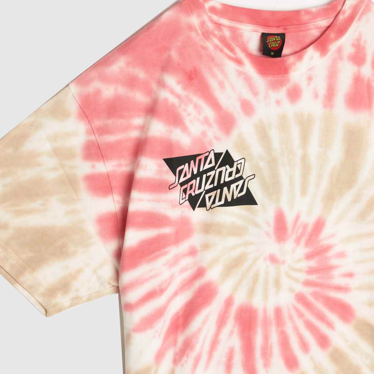 Santa Cruz All-in-t-shirt i vitt och rosa