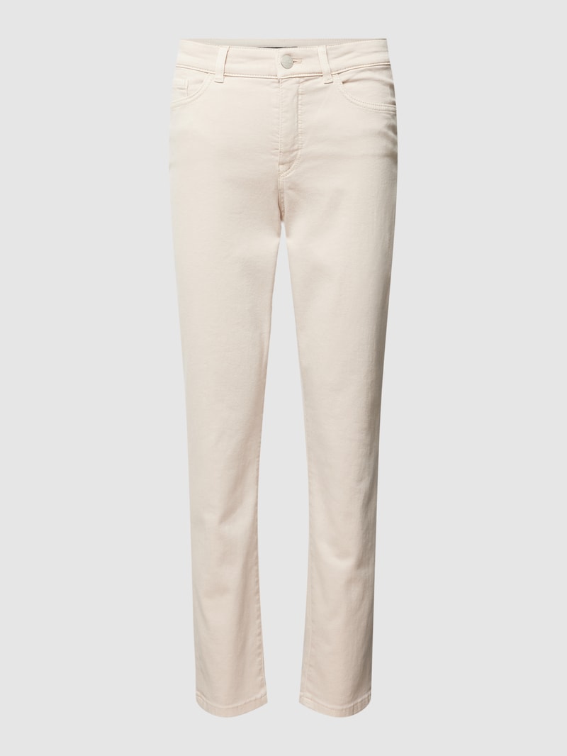 Jeans im 5-Pocket-Design in beige