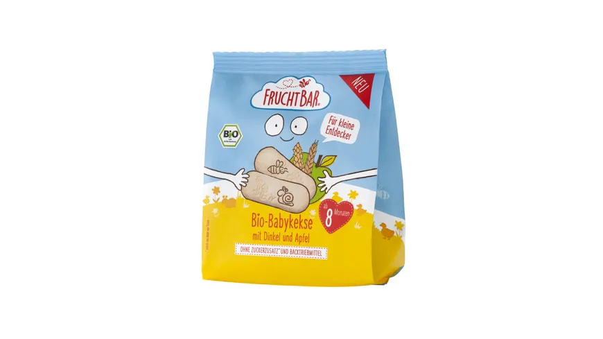 FRUCHTBAR Bio Babykekse Dinkel Apfel 100 g