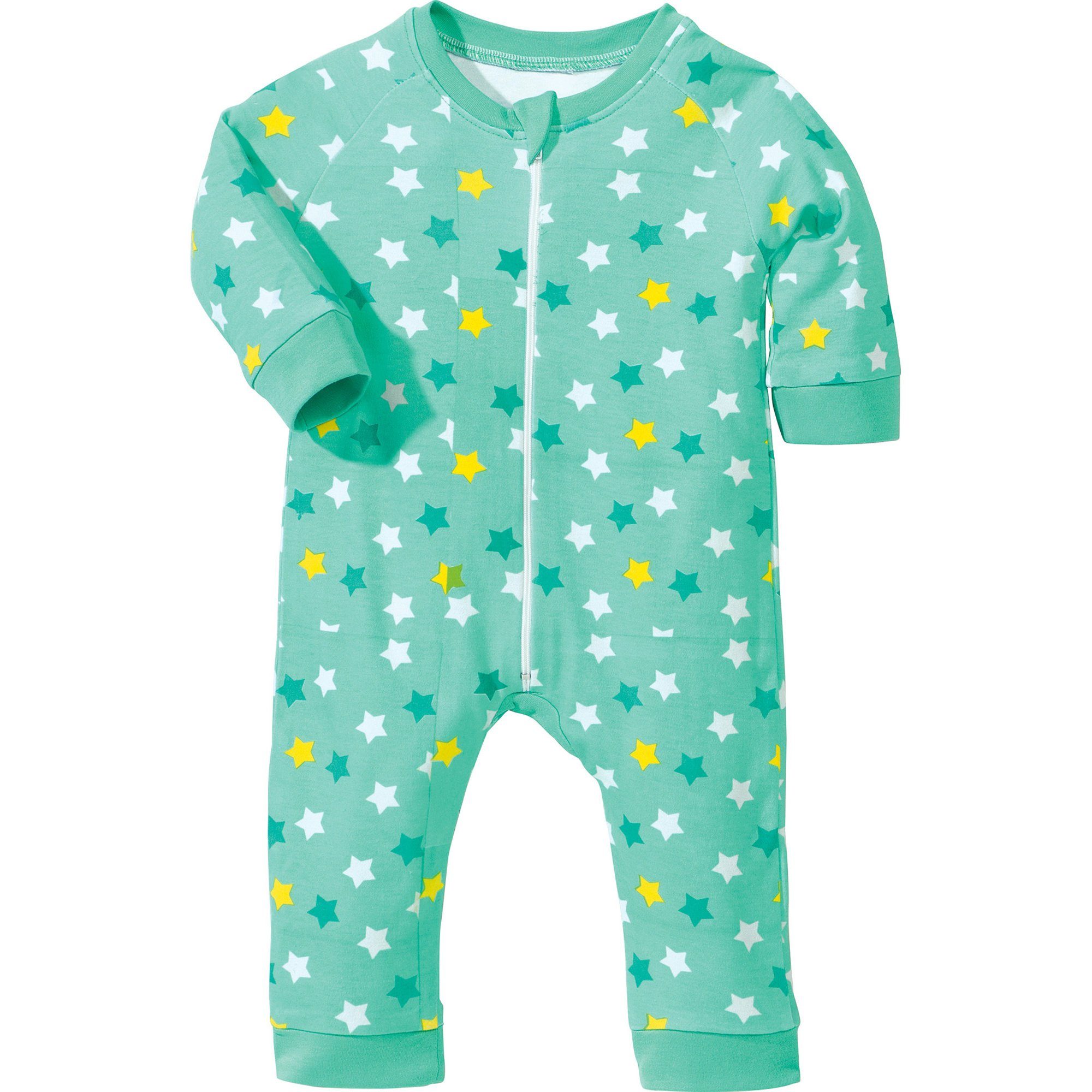 Erwin Müller Pyjama Baby-Schlafanzug 2er-Pack (2 tlg) Interlock-Jersey Streifen