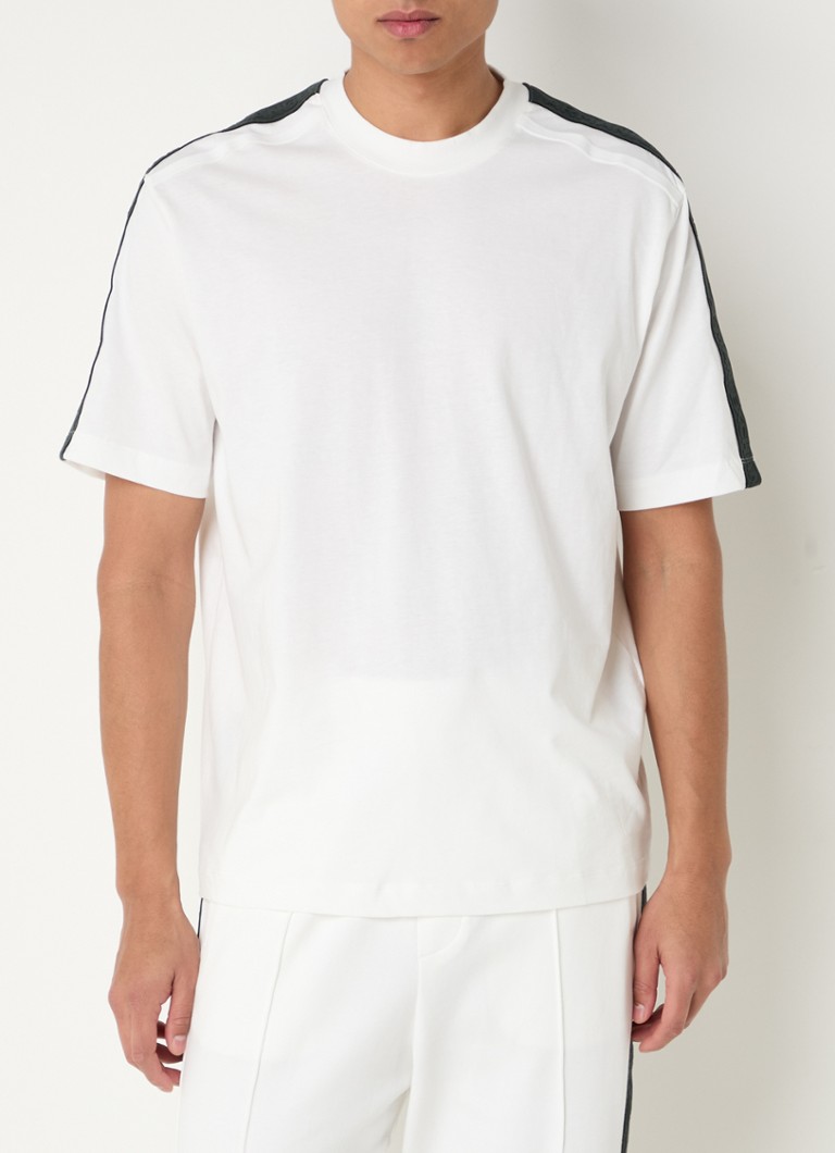 Armani Exchange T-krekls ar logotipa joslu