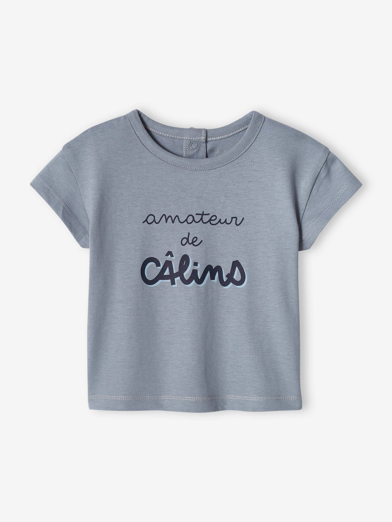 Vertbaudet 2er-Pack Baby T-Shirts BASIC - karamell