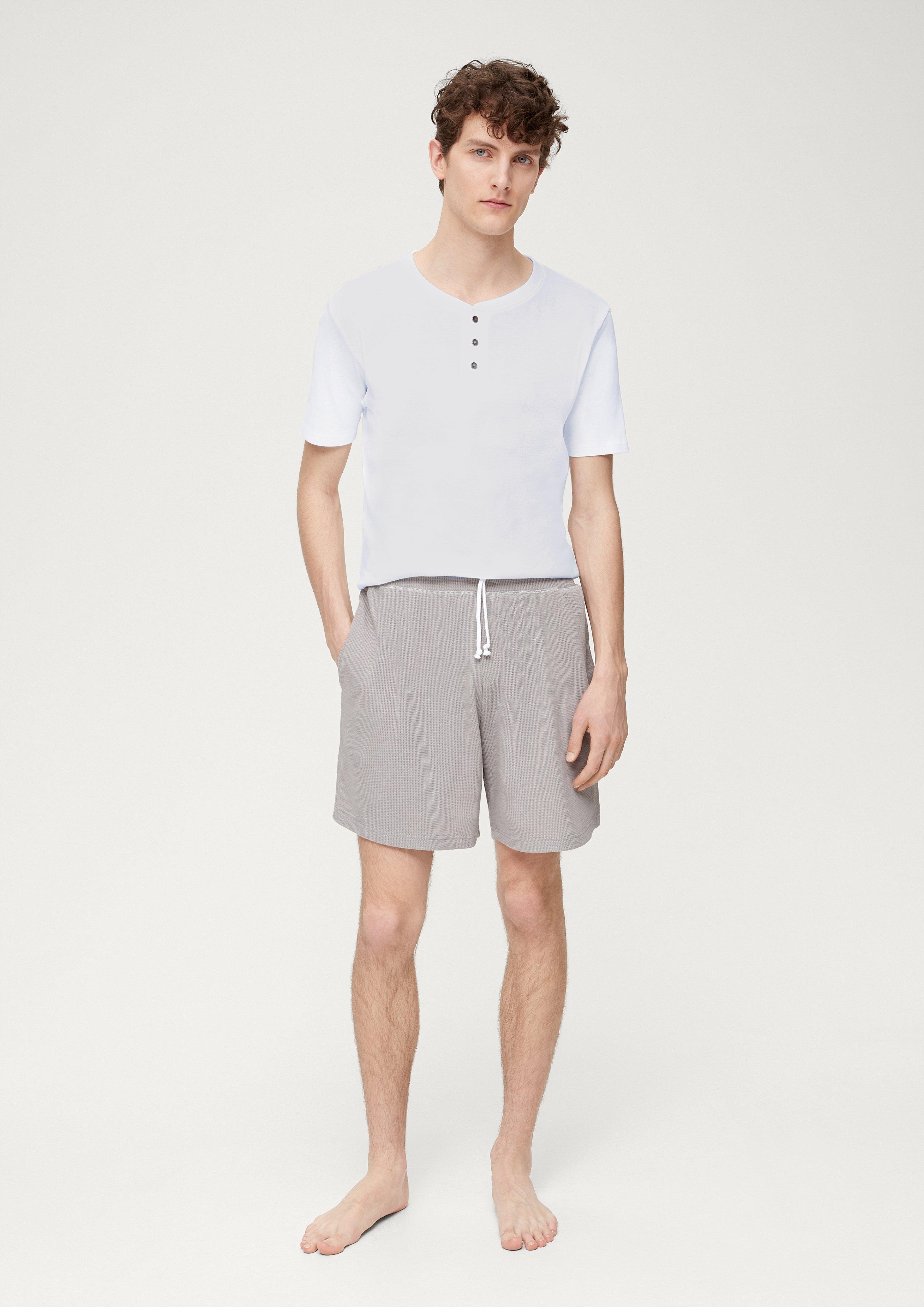 Pyjama-Shirt mit Knopfleiste  6008388-0100