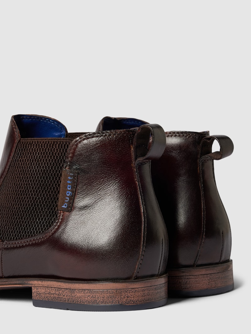 Chelsea Boots aus Leder Modell 'Zeli' in beige