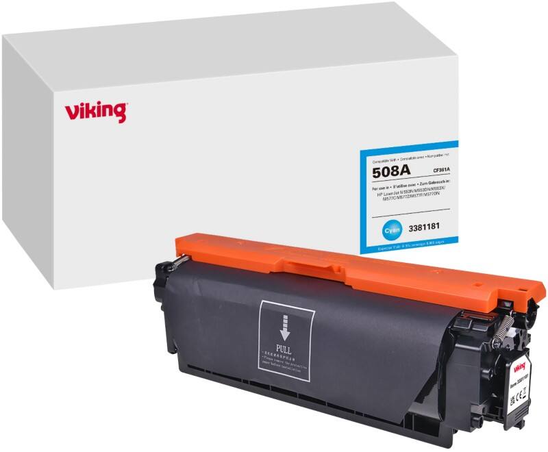 Viking 508A Kompatibel HP Tonerkartusche CF361A Cyan