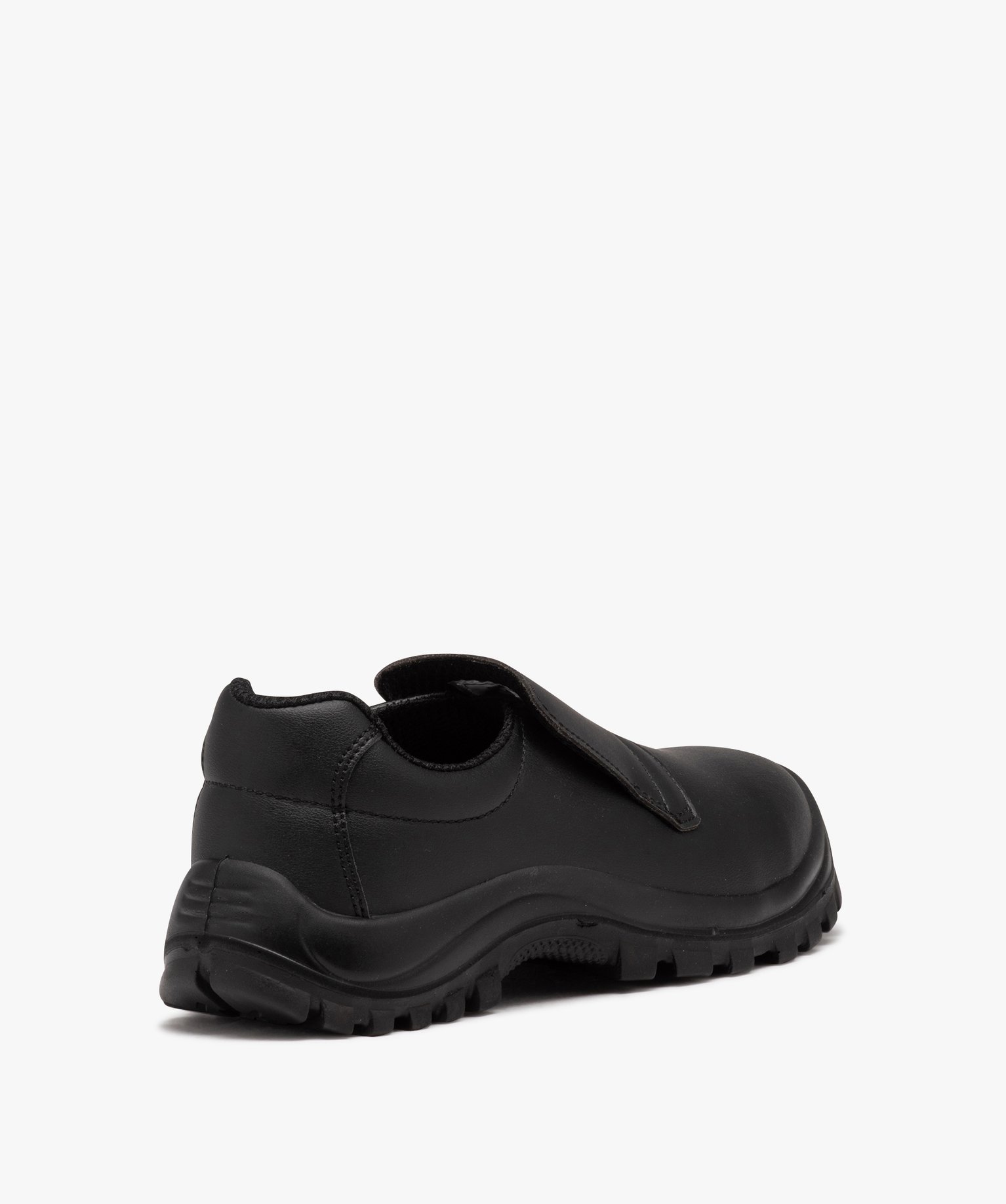 Chaussures de sécurité homme unies à enfiler avec col él... noir | GEMO