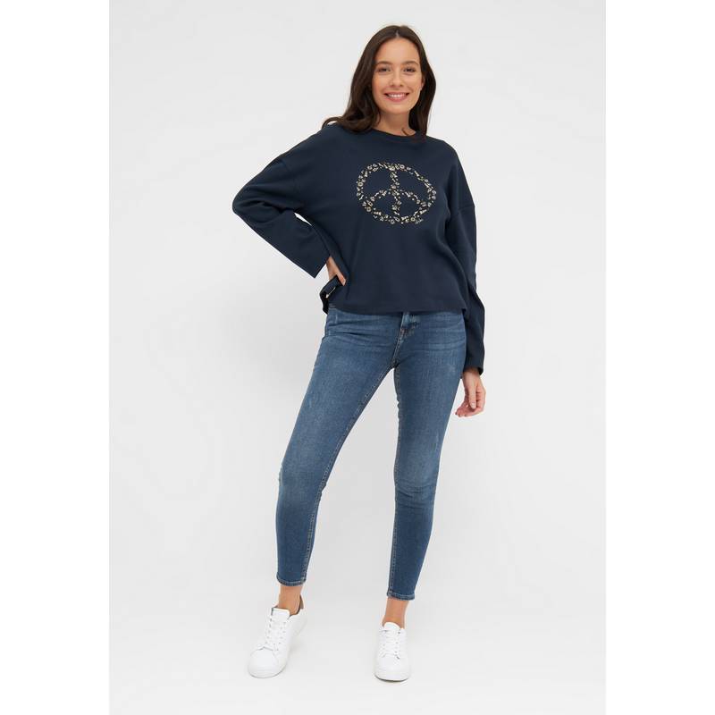 Derbe Peace Langarmshirt Damen