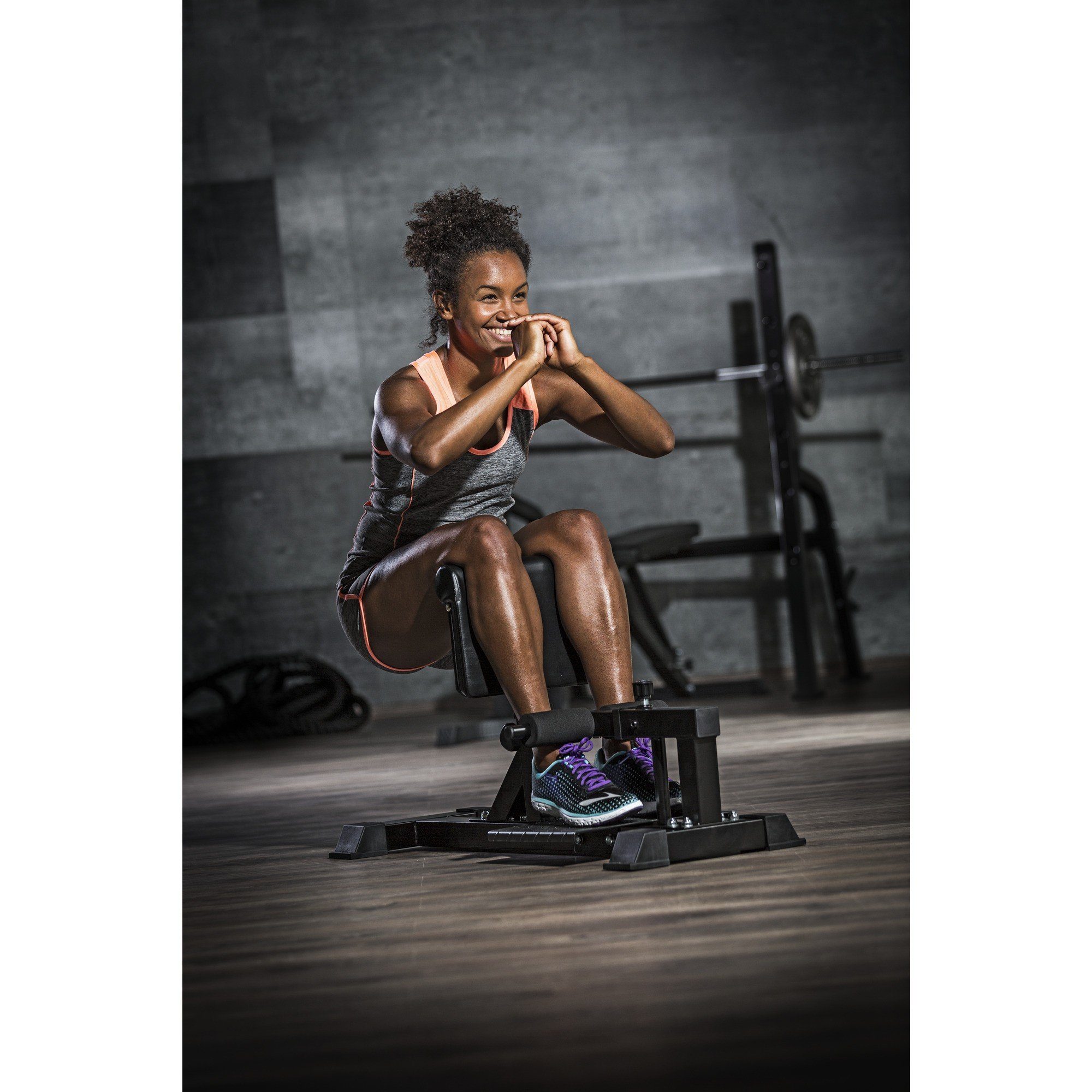 GORILLA SPORTS Multitrainer Sissy Squat - verstellbar, bis 130kg - Kniebeugentrainer, Beintrainer, (1-St)