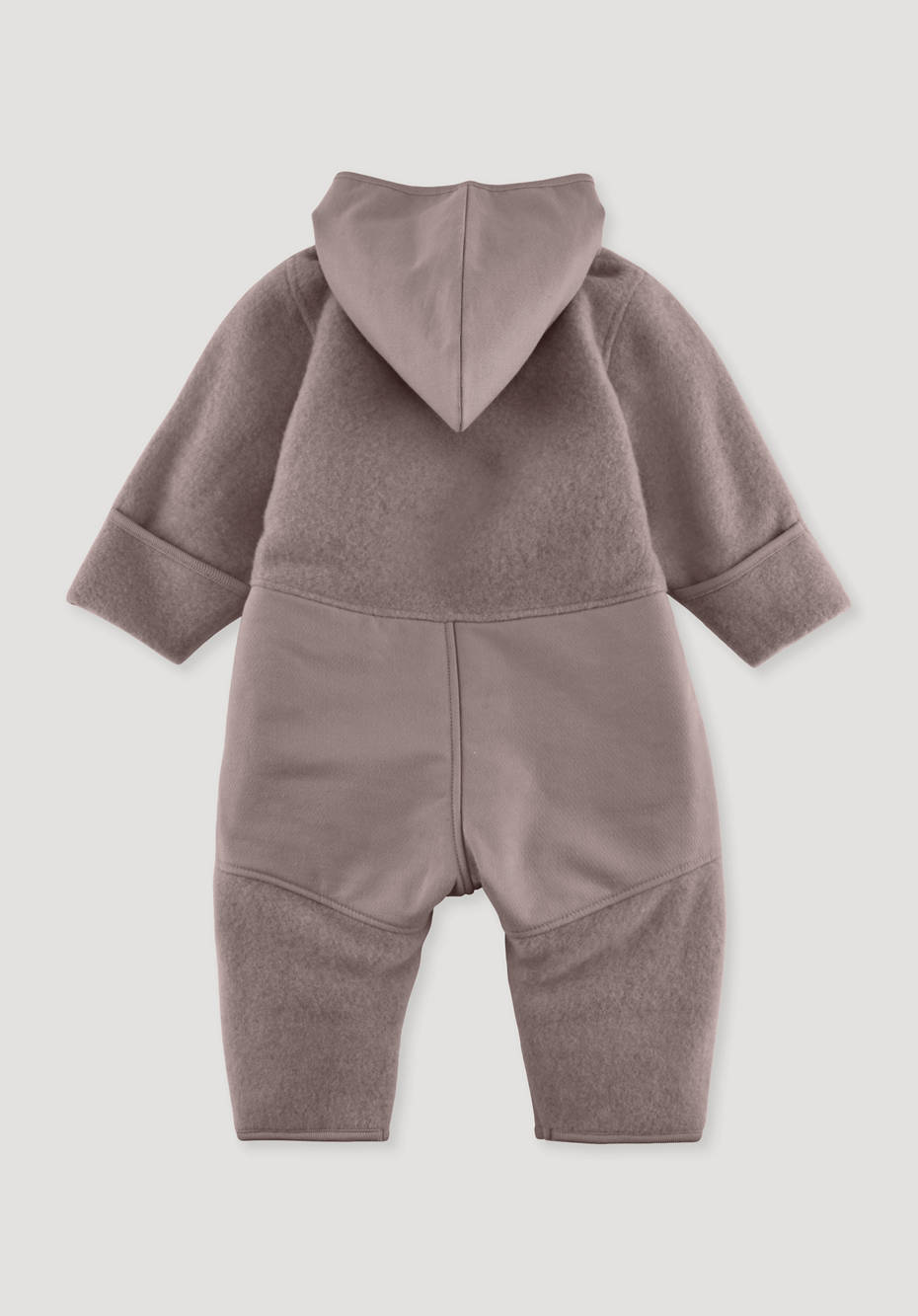 Wollfleece-Overall aus Bio-Merinowolle mit Softshell