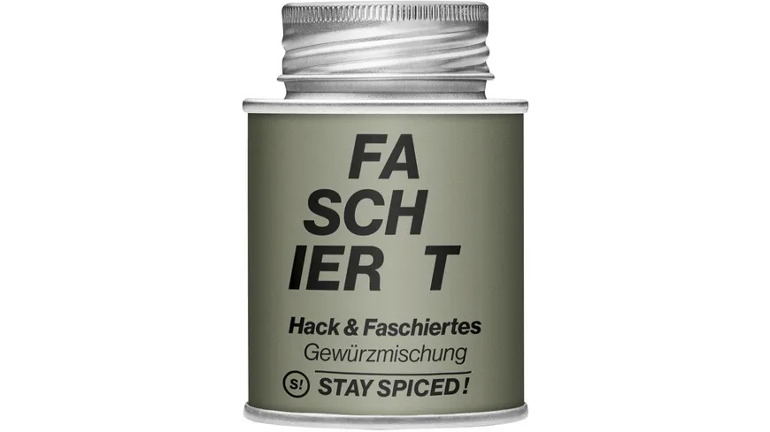 STAY SPICED! Gewürzmischung Hackbraten & Faschiertes 90 g