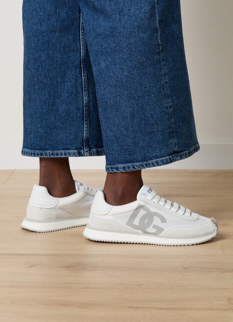 Sneaker Dolce & Gabbana DG Cushion con dettagli in pelle scamosciata di vitello.