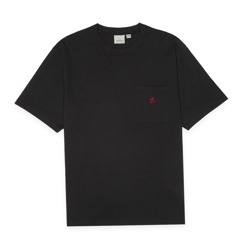 Gramicci One Point Tee vintage black