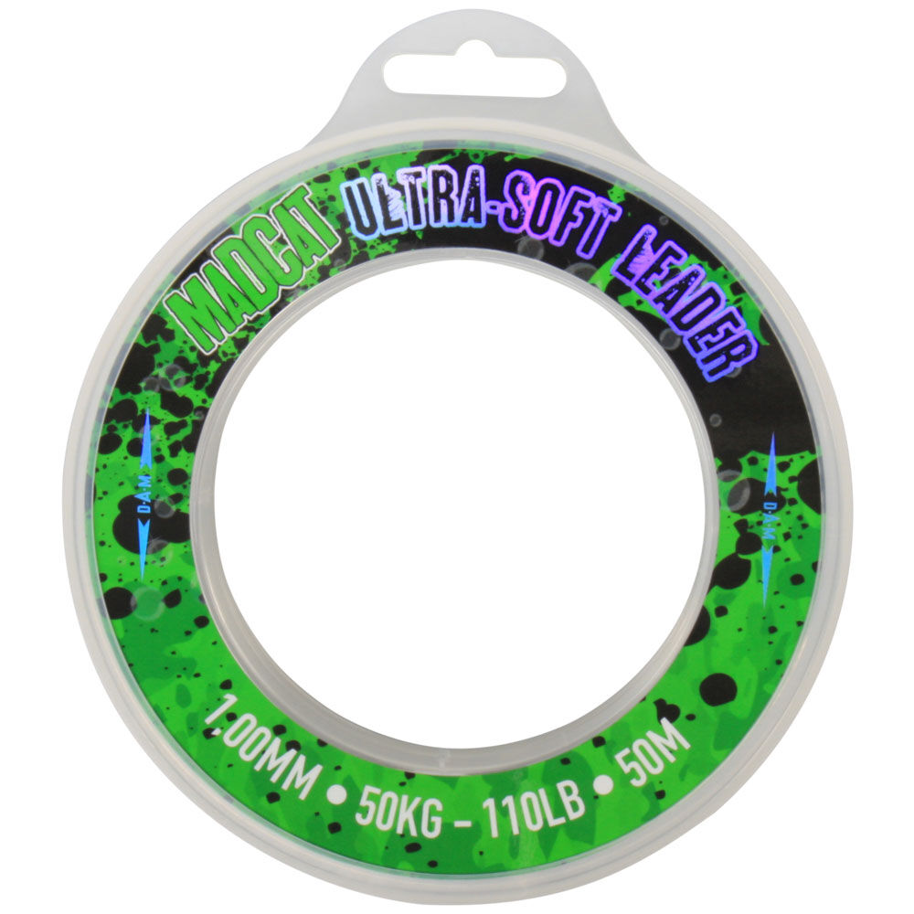 Madcat Ultra-Soft Monofilament Sum Leader 50m