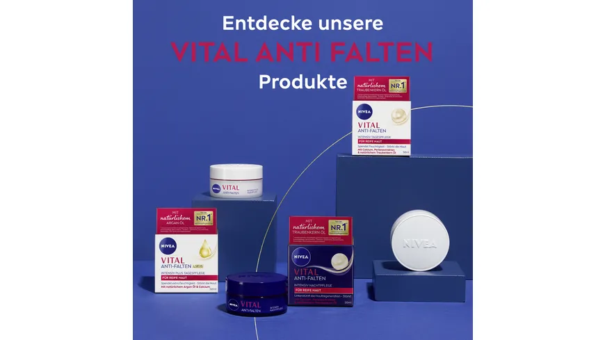NIVEA VITAL Anti-Falten Intensiv Tagespflege für Reife Haut 50 ml