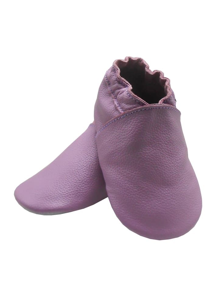 Yalion Baby Krabbelschuhe in Einfarbig Helllila günstig kaufen