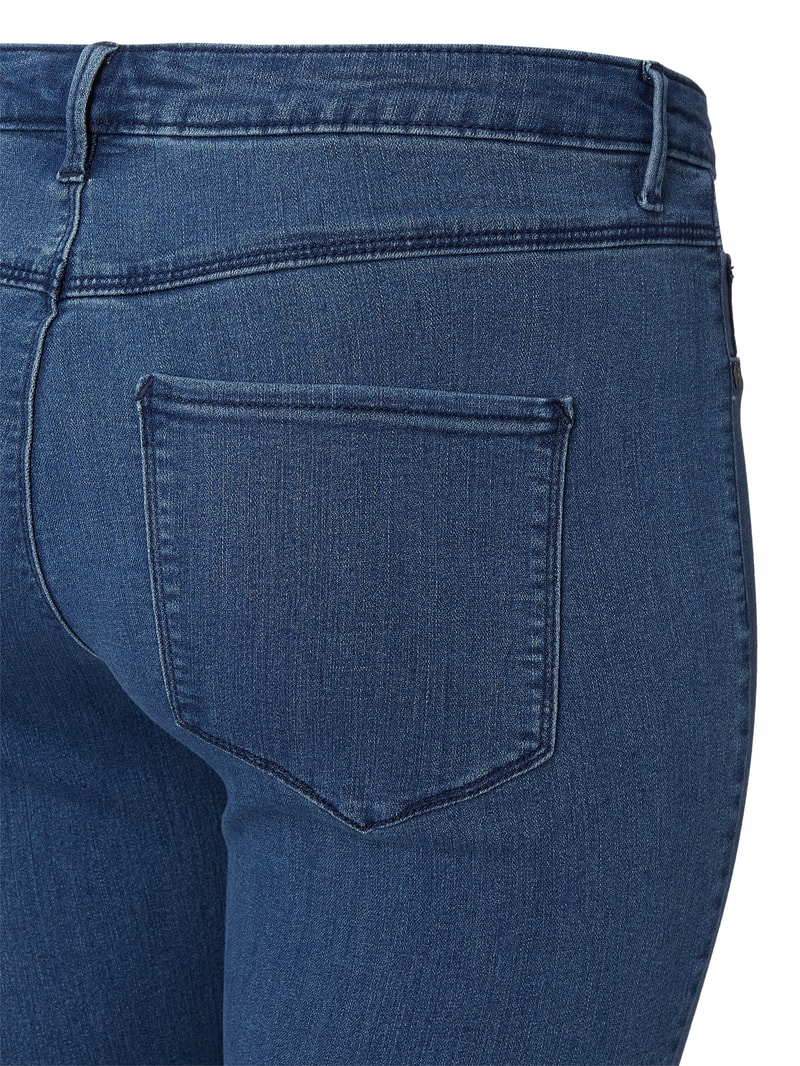 PLUS SIZE Jeans in schmaler Passform mit Stretch-Anteil in jeans