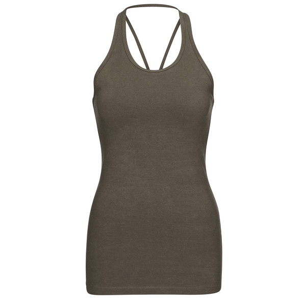 EXTRA LONG TOP Damen - Trägershirt
