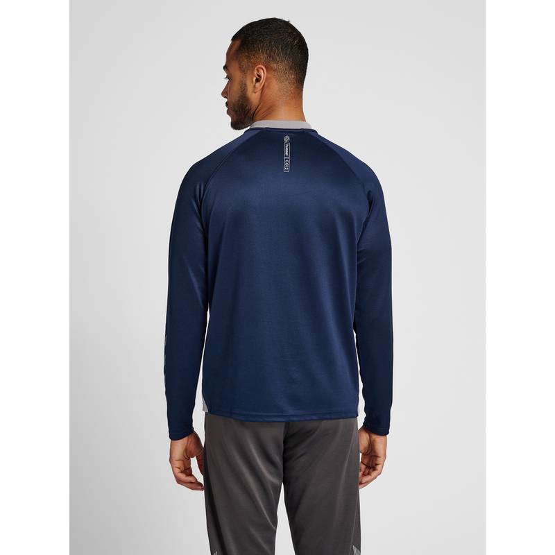 hummel hmlGG12 ACTION HALF ZIP SWEAT T-Shirt Herren