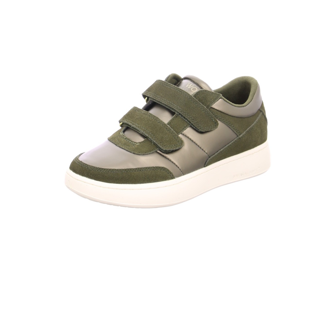 LEGACY ONE A/S Sportliche Slipper grün Monica Metallic Nylon