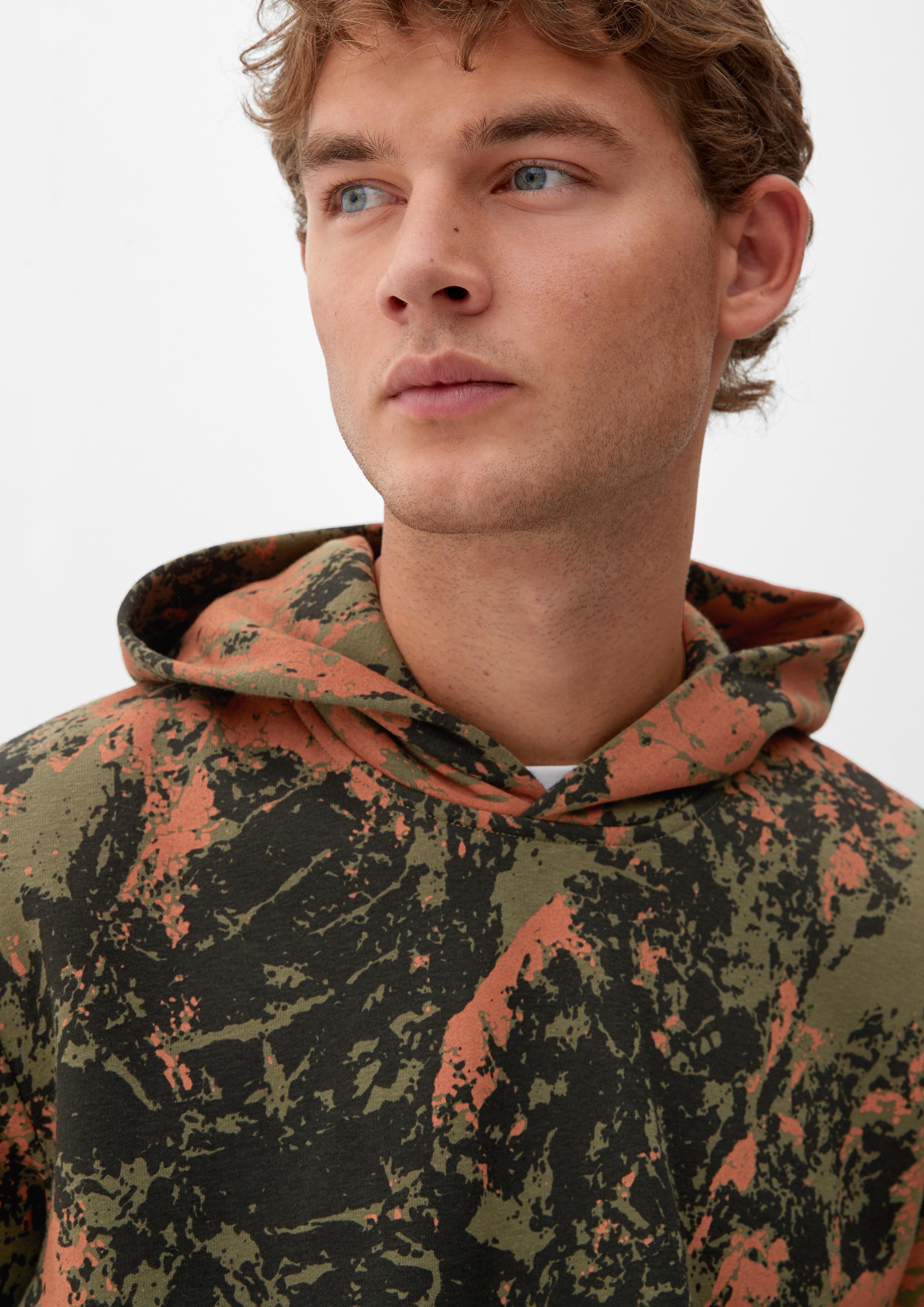 Sweat-Hoodie mit Allover-Print   2121147-28A2