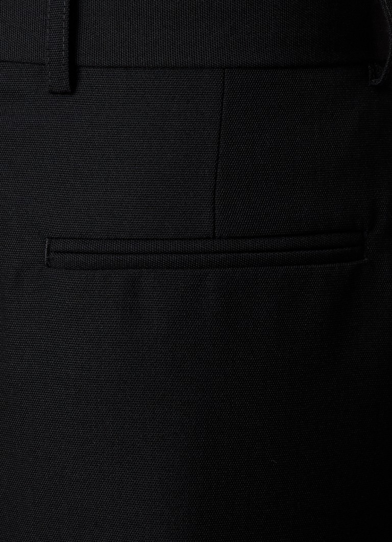 Fustă midi din amestec de lână TOTEME, cu buzunare laterale.