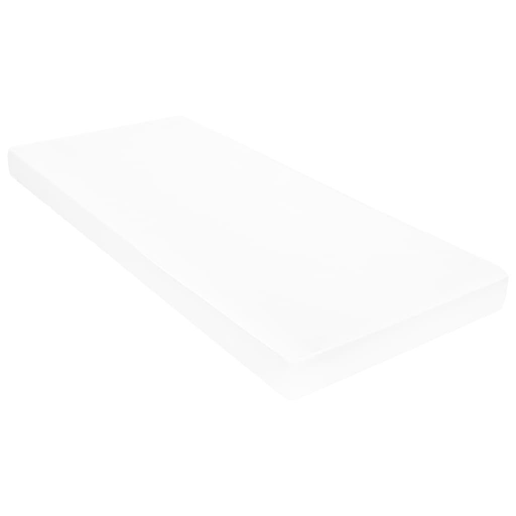 Kaltschaummatratze Matratze 80 x 200 cm 7 Zonen PU Schaum 10 cm H2 H3, vidaXL, 10 cm hoch