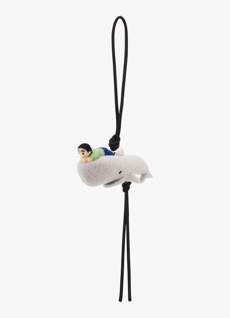 LOEWE Kid ar vaļa teļa ādas maciņu
